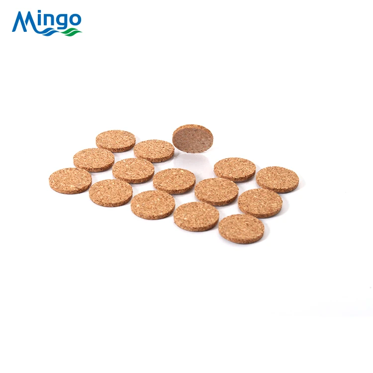 Self adhesive cork pads for furniture feet protector