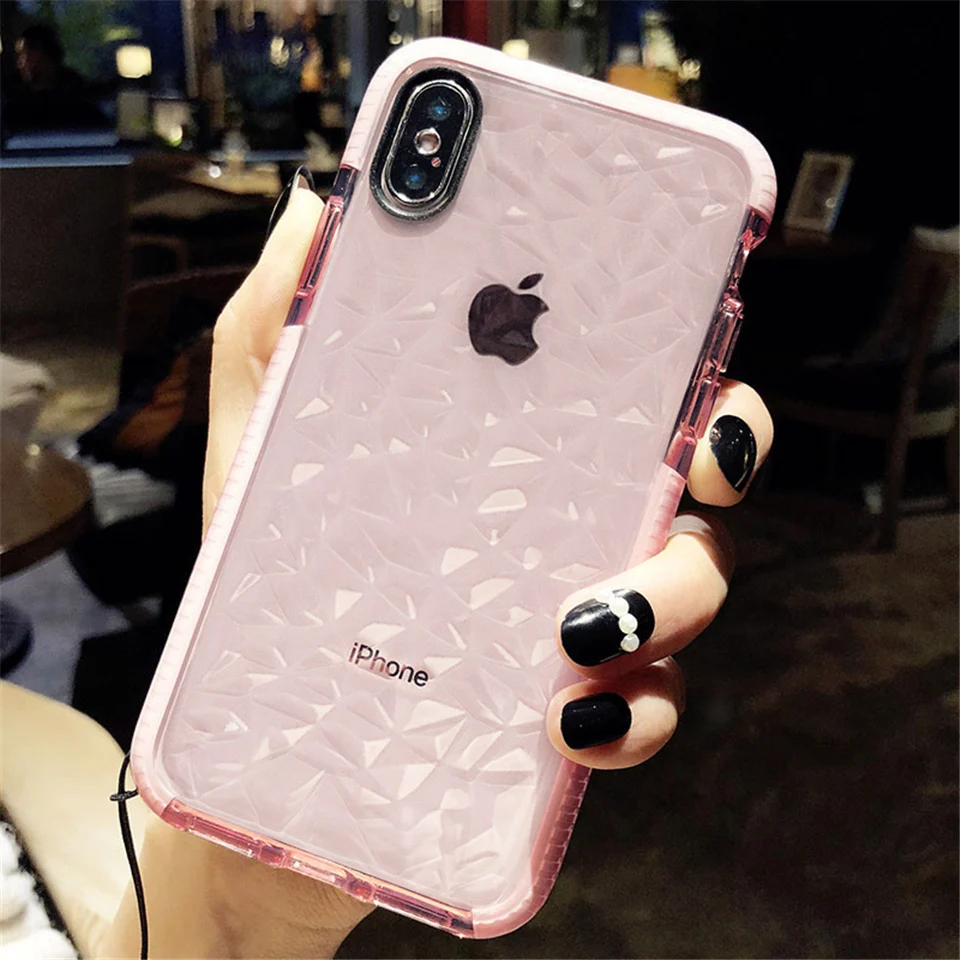 Luxury Jelly Phone Cases For iPhone X 10 Soft TPU Transparent Case for iphone 7 8 6 6s Plus