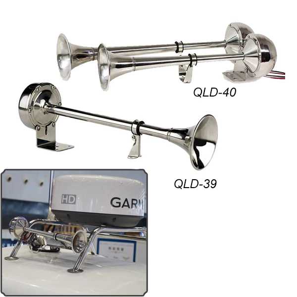 Ship Boat Marine Cruiser Vessel Train Air Horn Klaxon Trumpet Buy