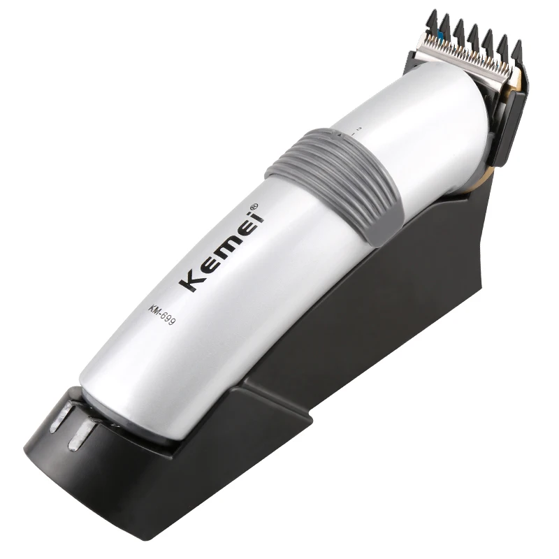 

Kemei 699 Electric Rechargeable Limit Comb Adjustable Hair Clipper Hot sale Cordless Hair Trimmer Wholesale, White