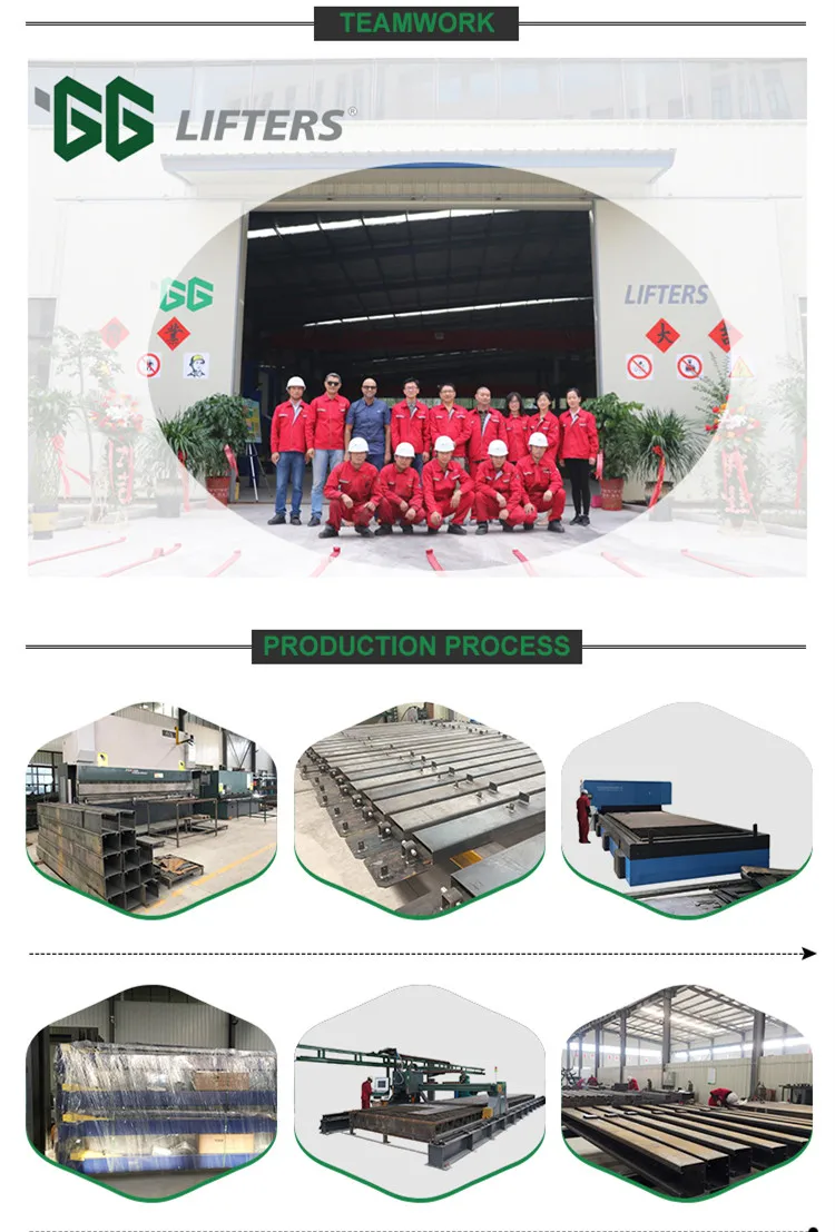 Grúa De 4,5 Toneladas Con 2 Postes,Elevador Automático Para Sótano