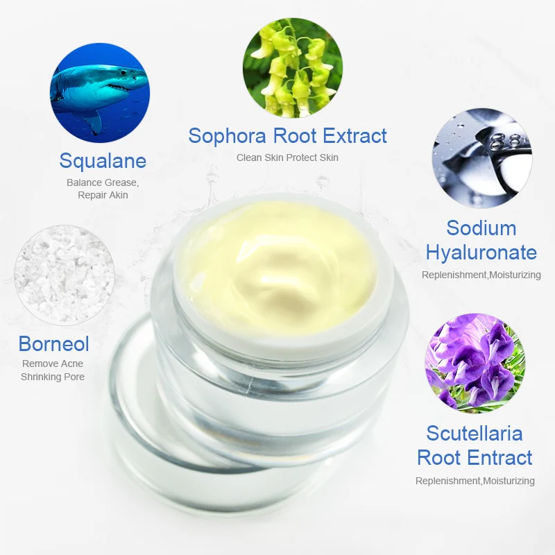 

MSDS report approved 3-day anti acne whitening cream look for distributors ance treatment, Yellow cream