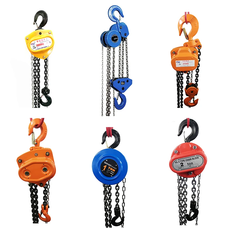 Pulling Material Manual Lever Block Hand Crank Hoist For Construction ...