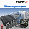 Linux based stable vehicle fleet management 4ch SD card 4g 3g mobile dvr with gps wifi g-sensor alarm
