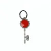 Monogrammed Traditional Alloy Disc Heart Magic Key