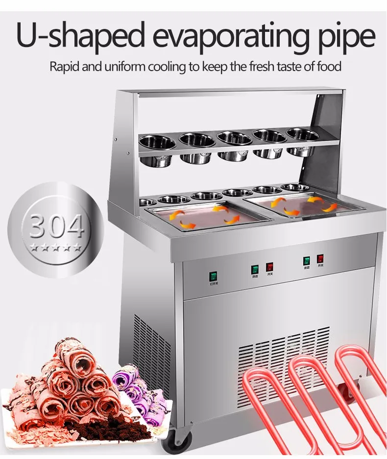 Ito01 Manual Fried/roll Fried Ice Cream Machine Buy Fried Ice Cream