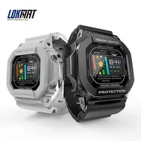 

LOKMAT Bluetooth Smart Watch Women Men IP68 Waterproof Color Touch Screen Heart Rate Monitor digital SmartWatch For Android ios