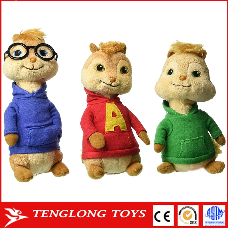 alvin and the chipmunks stuffed toys