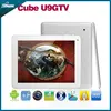 2013 new quad core tablet pc Cube U9GTv u9gt5 quad core 9.7" retina Capacitive Screen Rockchip3188 Android4.1 2G DDR3 16G