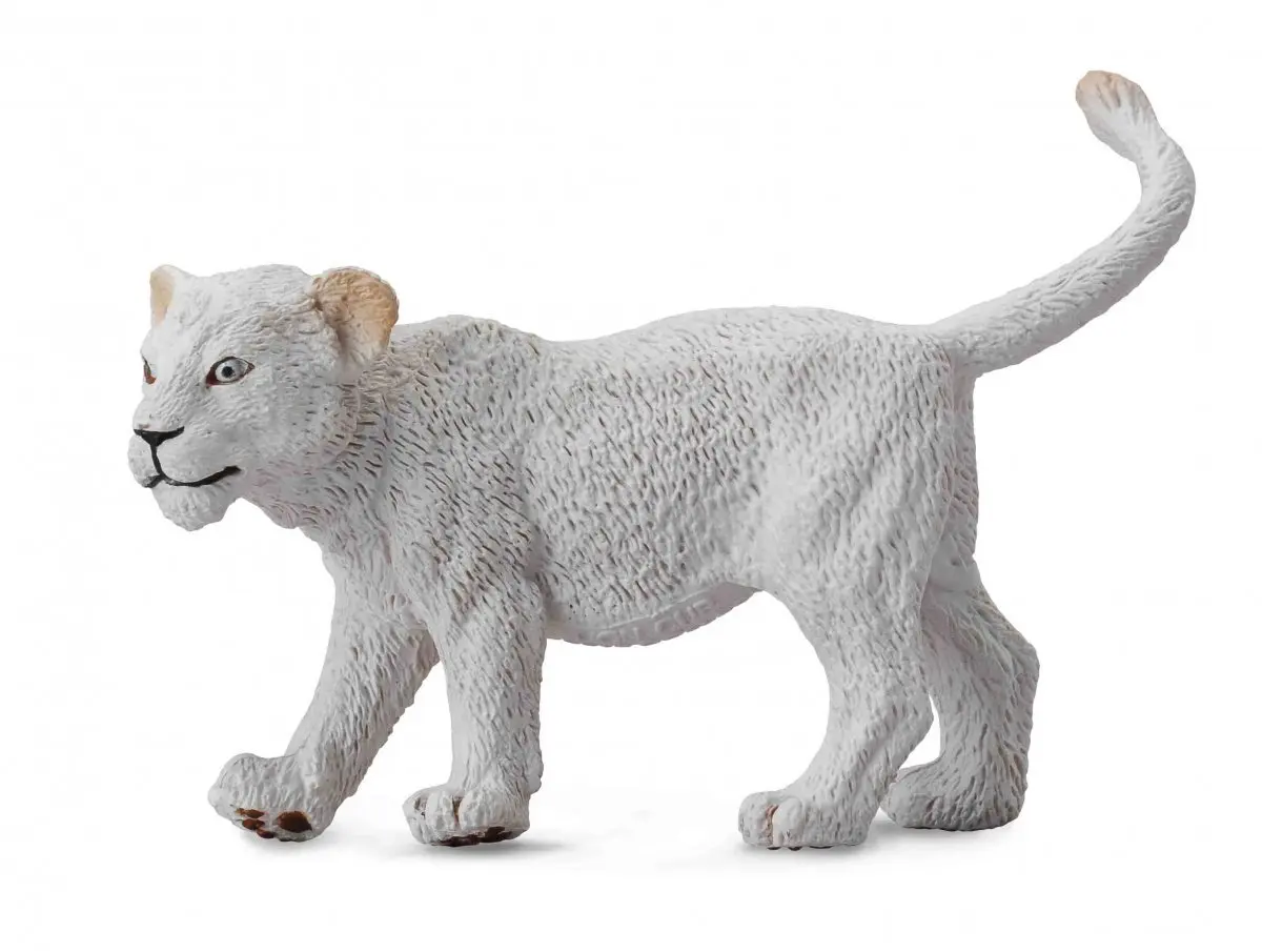 CollectA White Tiger Cub Walking Figure