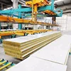 Metal Panel Material with core material Rock Wool inter