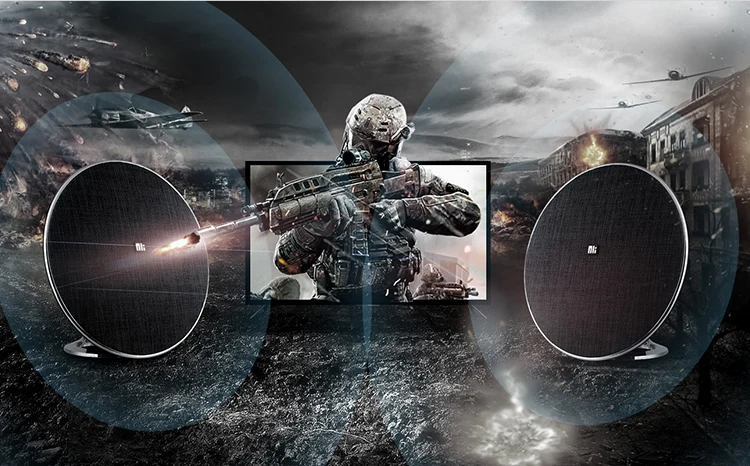 Nillkin Hi Fi Sound Super Bass home speaker brands with NFC TWS round bluetooth speaker - ANKUX.COM
