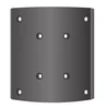WVA 19488 brake lining,MP/36/1 commercial vehicle brake linings