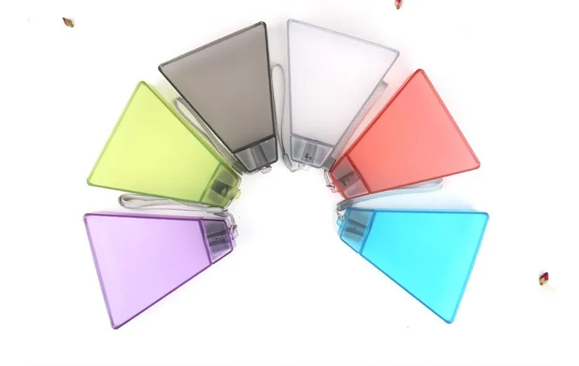 300ml flat bottle matte black bottle plastic BPA free unique water bottles