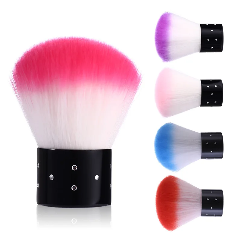 

2019 Latest product good quality plastic nail brush, 5 colors