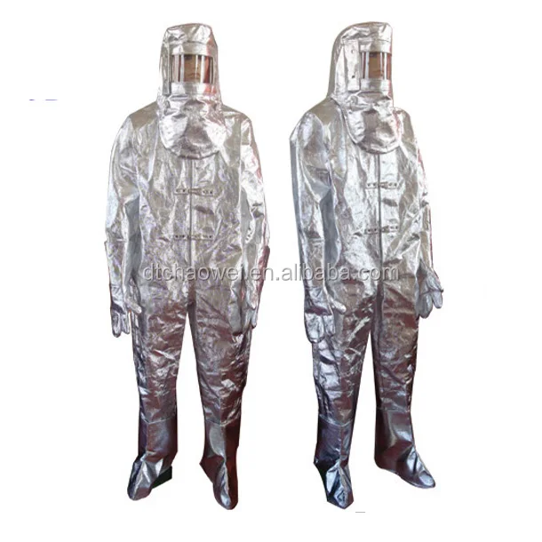 Thermal Radiation Protection Fireman Suit With 4 Layer Structure Buy