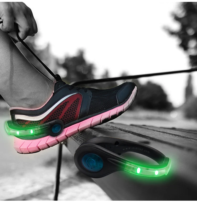 USB Rechargeable Led Shoe Clip for Night Running Safety Luminous Shoe Clip Light China Golden Supplier