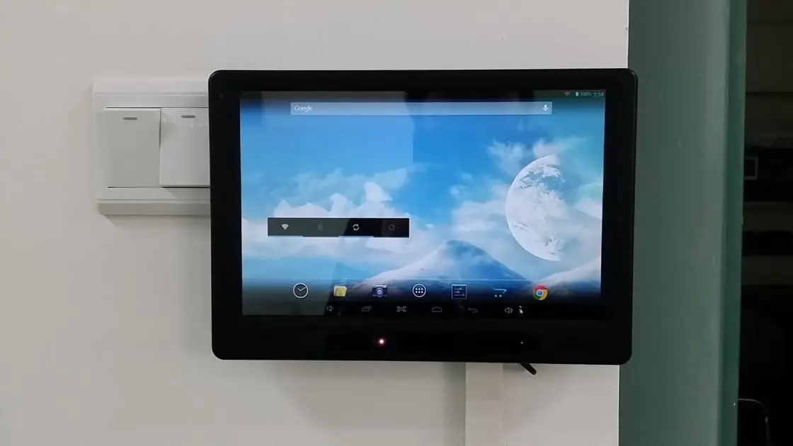 Recessed Wall Mounting 7" Android Touch Screen Home Appliance Controller Buy 7" Android Touch
