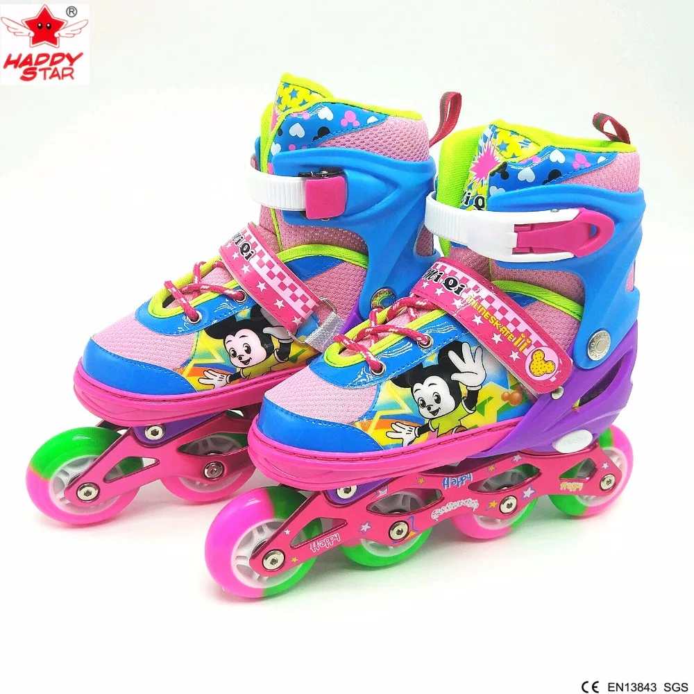 
rollerblade skates shoes inline skate pu wheels professional shoes led rollers 