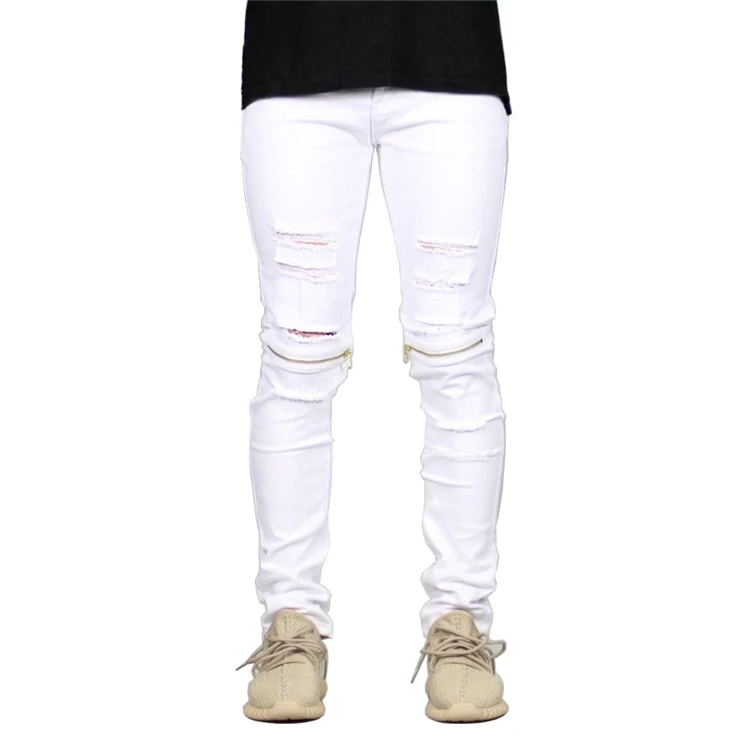 men's boot cut ripped jeans