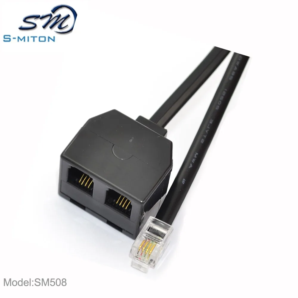 Rj9 4p4c Male To Rj45 8p8c Extension Adapter Cable - Buy Extension ...