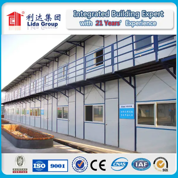 prefabricated accommodation durable house quick installation prefab k house labor camp worker camp