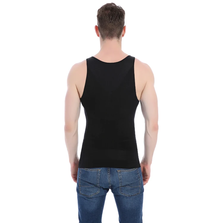 
Sleeveless Slim Fit Undershirt Shapewear Mens Shirts 