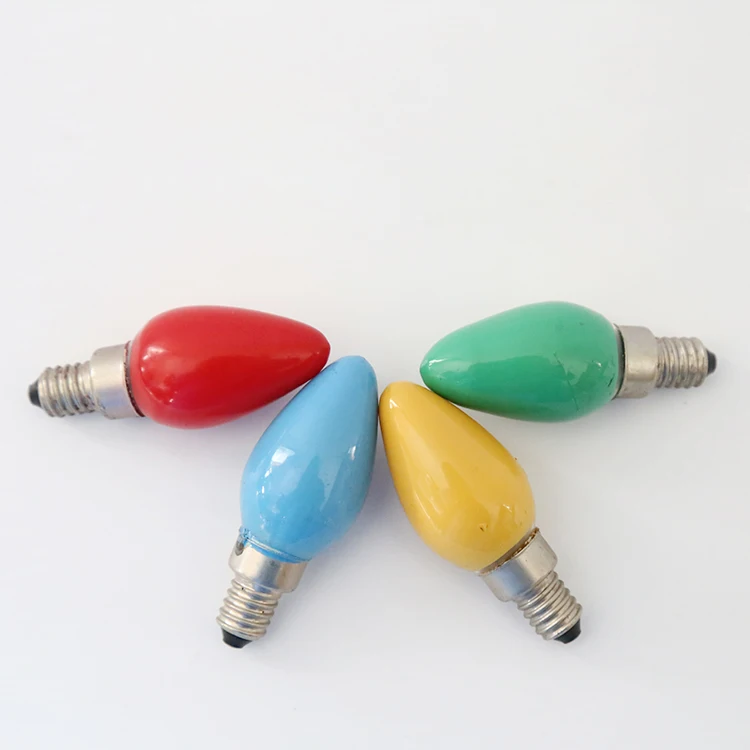 2017 Top E14 110130v 220240v C7 Bulbs Colour Night Bulb Buy Colour