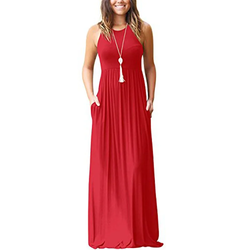 

Latest Dresses Women O Neck Long Party Ladies Dress, As your requirement