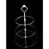 3 Tiers Terrific Value Acrylic Display Stand for Wedding Cake stand/cupcake hoder
