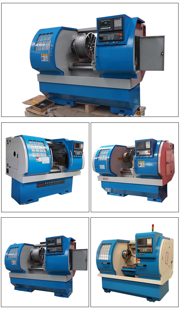 Crystal Mobile Wheel Repair Awr2840 Cnc Turning Rim Repair Machine