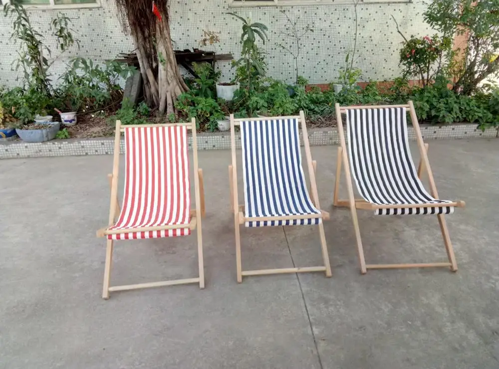 Housewares Garden Deck Chair 3 Positions Black Buy Wooden Deck