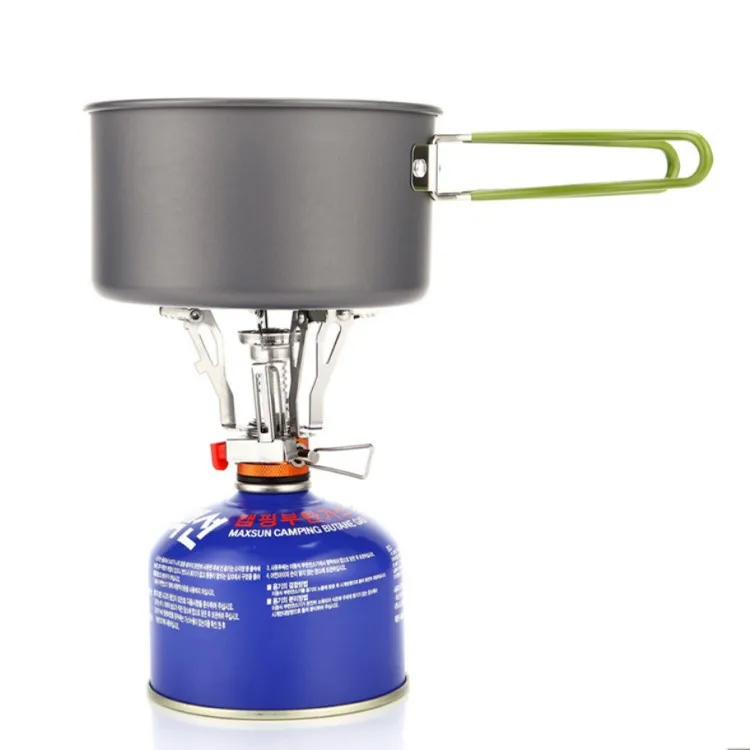 Ultralight Outdoor Mini Gas Stove Windproof Folded Stoves For Camping