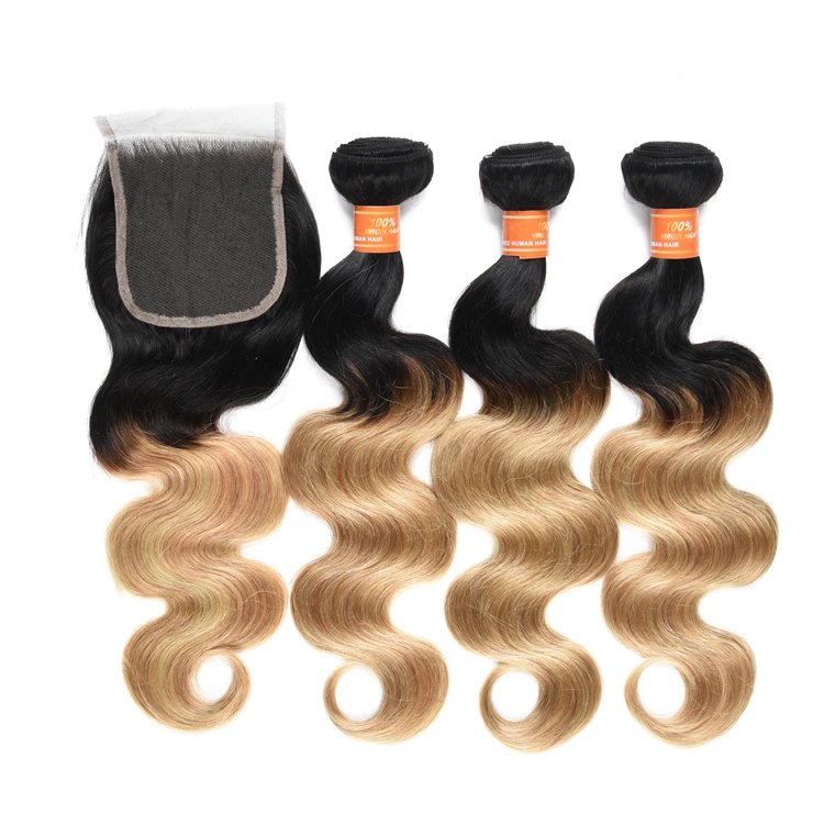 

10 Inch to 24 Inch Brazilian Virgin Hair Bundles Body Wave Human Hair Bundle With Lace Frontal Closure