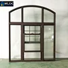 Aluminum thermal break double/single-hung window up and down arch window