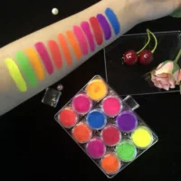 

Hot Sell Makeup Neon Loose Mica Pigment Eyeshadow Powder Set