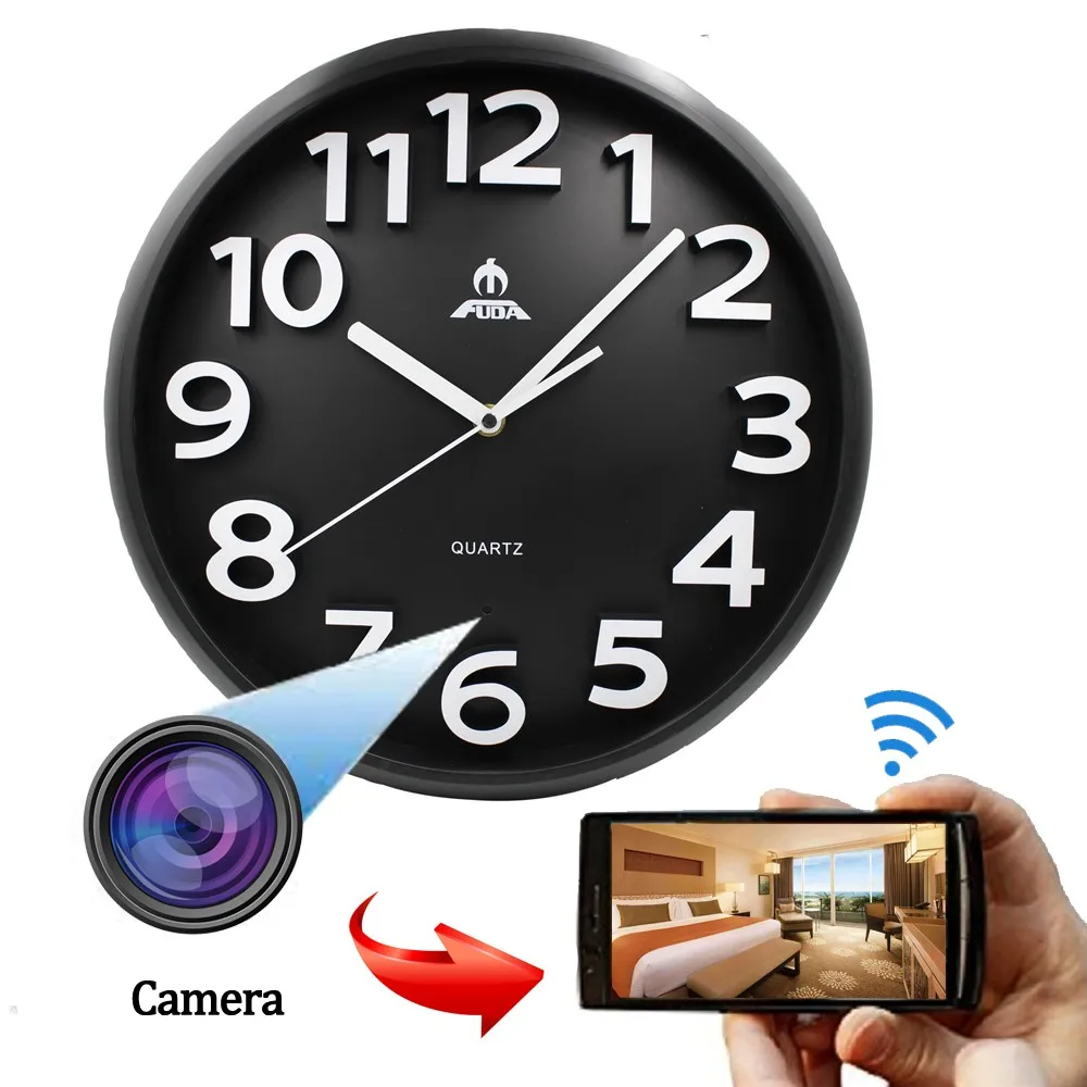 家庭钟表隐蔽式摄像头图片