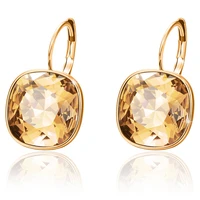 

XUPING M72-20396 cushion square korean fashion earring made with Crystals from Swarovski