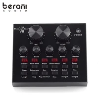 

Berani V8 Hot Sale External Stereo Recording Studio USB Sound Card