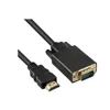 Component RGB Video 3 RCA Male To D-sub 15-Pin VGA Video Adapter Cable