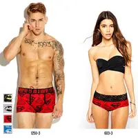 

wholesale seamless cotton mens and womens underwear for couples