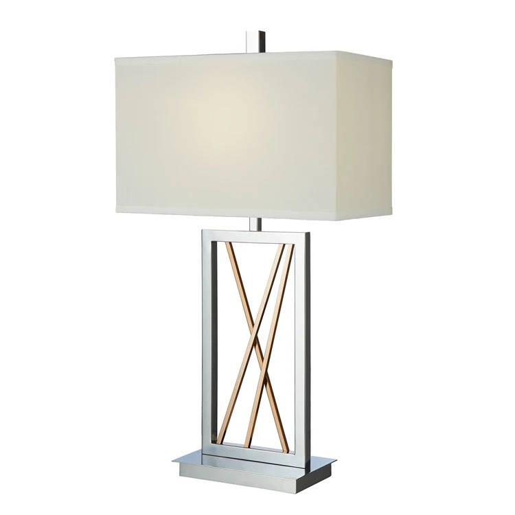 Wholesale Luxury Metal Shade Square Base Metal Gold Table Lamps Buy