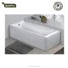 Corner Clean Acrylic 2 Sided Skirt Bathtub