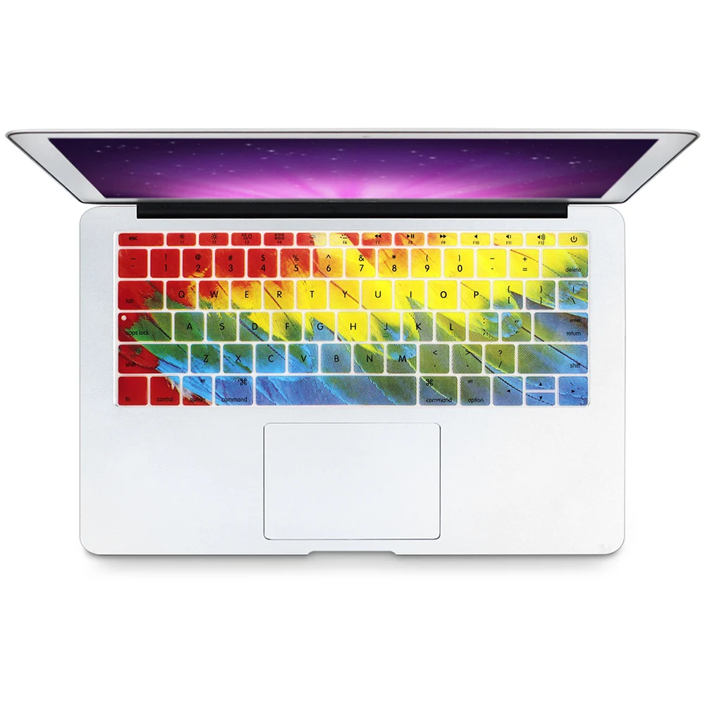 

creative design laptop skin keyboard cover silicon protector for macbook pro 12 inch keyboard protective film