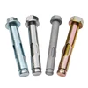 STAINLESS STEEL A2 A4/304/316 or Carbon Steel Yellow Zinc Plated Hex Bolt Stainless Steel Concrete Sleeve Anchor