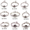DIY Bangle 18mm Snap Bracelet Snap Button Jewelry Snake Chain Bracelet