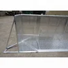 Foldable aluminum barricade/angle adjustable crowd barrier/mental portable barricade