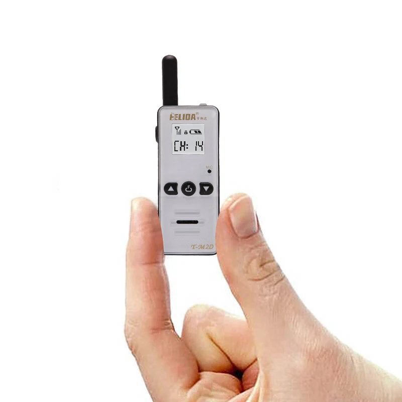 

T-M2D Travel Used 128 channels kids two way portable UHF radio mini walkie talkie
