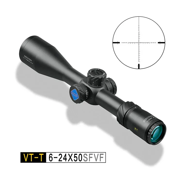 

Discovery Optics VT-T 6-24X50SFVF Air Gun Rifle hunting riflescope Fit for 338LM Spring Gun