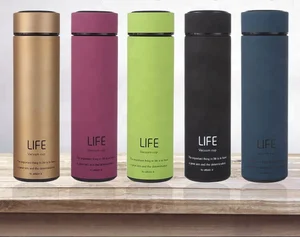 Image of ZOOOBE Thermos Tea Vacuum Flask With Filter Stainless Steel 304 Thermal Cup Coffee Mug Water Bottle Office Business Home Thermo